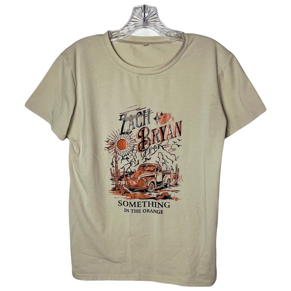 Zach Bryan Something In The Orange Short Sleeve Band Tee, Women’s Medium - Picture 1 of 5